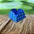 50 Forminhas Listras Poá Azul/Azul Claro Para Doces 4 Pétalas 3,3X3,3X2,2  10.36 (Nc Toys Simples) - Imagem 1
