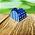 50 Forminhas Listras Poá Azul/Branco Para Doces 4 Pétalas 3,3X3,3X2,2  10.33 (Nc Toys Simples) - Imagem 1