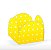 50 Forminhas Poá Amarelo/Branco Para Doces 4 Pétalas 3,3X3,3X2,2  10.16 (Nc Toys Simples) comprado 60 - Imagem 1