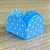 50 Forminhas Poá Azul Claro/Branco Para Doces 4 Pétalas 3,3X3,3X2,2 10.19 (Nc Toys Simples) - Imagem 1