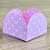 50 Forminhas Poá Rosa/Branco Para Doces 4 Pétalas 3,3X3,3X2,2 10.22 (Nc Toys Simples) - Imagem 1