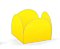 50 Forminhas Amarelo Para Doces 4 Pétala Mini 3X3X2 Cm  (70.3) Nc Toys Mini - Imagem 1