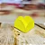 50 Forminhas Amarelo Para Doces 4 Pétalas G 4X4X2.7 ( 55.3 ) Nc Toys G - Imagem 1