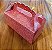 5 Caixa Maleta Lembrancinha Imitação Glitter Vermelho  16X13X8Cm   73.5  ( Nc Toys ) - Imagem 1