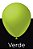 25 Balão Verde Neon Redondo N°9 Pic Pic - Imagem 1