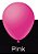 25 Balão Pink Neon Redondo N°9 Pic Pic - Imagem 1