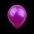50 Balão Pink Liso Redondo Nº7  (IBB) - Imagem 2