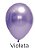25 Balão Violeta Metálico Cromado Redondo Nº5 (Festball) - Imagem 1