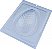 Forma Silicone Bwb Ovo Páscoa Texturizado Matelasse 250 G 3 Partes Cód-9339 (Bwb Especial)  (BWB PASCOA) - Imagem 2