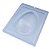 Forma Bwb Ovo Pascoa Texturizado Ondas 250 G 3 Partes C/ Silicone Cod-9337 (Bwb Especial)  (BWB PASCOA) - Imagem 2