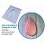 Forma Bwb Ovo Páscoa Texturizado 3 Partes C/ Silicone Cod-9336 (Bwb Especial)  (BWB PASCOA) - Imagem 1