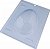Forma Bwb Ovo De Páscoa Estriado 400G 3 Partes C/ Silicone Cod-806 (Bwb Especial)  (BWB PASCOA) - Imagem 1