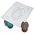 Forma Bwb Ovoelho Costas Páscoa 3 Partes C/ Silicone 250G Cod-828 (Bwb Especial)  (BWB PASCOA) - Imagem 1