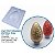 Forma Bwb  Ovo De Páscoa Texturizado 250 G 3 Partes C/ Silicone Cod-9444 (Bwb Especial)  (BWB PASCOA) - Imagem 1