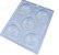 Forma Bwb Bolinha De Natal Listrada 3 Partes C/ Silicone 50G Cod-10052 (Bwb Especial) - Imagem 2