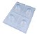 Forma Bwb Super Trufa 3 Partes C/ Silicone 58G Cod-834 (Bwb Especial) - Imagem 2