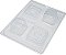 Forma Bwb Caixa Coração Com Rosinha 3 Partes C/ Silicone 70G Cod-839 Doces Finos (Bwb Especial) - Imagem 2