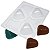Forma Bwb Coração Médio Liso 3 Partes C/ Silicone 80G Cod-9416 (Bwb Especial) - Imagem 3