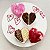 Forma Bwb Coração De Colher Dois Amores 3 Partes C/ Silicone 135G Cod-10164 (Bwb Especial) - Imagem 1
