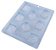 Forma Bwb Bolo Quadrado Pequeno 3 Partes C/ Silicone 30G Cod-9797 (Bwb Especial) - Imagem 2