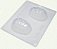 Forma Bwb Ovo Páscoa Joaninha 3 Partes C/ Silicone 150G Cod-1135 (Bwb Especial)  (BWB PASCOA) - Imagem 2