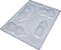 Forma Bwb Abacaxi Especial 3 Partes C/ Silicone 50G Cod-9710 (Bwb Especial) - Imagem 2