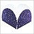 50 Forminhas Para Doces Imitação Glitter Roxo 4 Pétalas  10.87 (Nc Toys Simples)X - Imagem 1