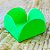50 Forminhas Verde Limão Para Doces 4 Pétalas Mini 3X3X2 Cm 70.7 (Nc Toys) - Imagem 1