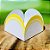 50 Forminhas Para Doces Francesinha Amarelo 4 Pétalas 10.69 Nc Toys Simples - Imagem 1