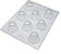 Forma Bwb Simples Bombom Liso Grande 49G Cod:9585  ( BWB SIMPLES ) - Imagem 3