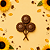Forma Bwb Simples Pirulito Girassol Cód. BWB89 ( BWB SIMPLES ) - Imagem 3