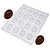 Forma Bwb Simples Bombom Oval Clássico 10G Cod:BWB415 ( BWB SIMPLES ) - Imagem 1