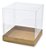 5 Caixas 12X12X12 Kraft Panetone Mista 250Gr Tampa Acetato (Yin) P0280 - Imagem 1