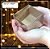 10 Caixa  6X6X4 P/ Doces Quadrada Kraft (Yin) P0163 - Imagem 1