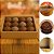 5 Caixas 12 Doces Kraft Moldura Retangular 15,5X11,5X4 Tampa Acetato (Yin) P0352 ID4643 - Imagem 3