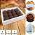 5 Caixas 12 Doces Branca Moldura Retangular 15,5X11,5X4 Tampa Acetato (Yin) P0348 ID4633 - Imagem 1