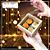 5 Caixa 4 Doces Kraft Moldura Quadrado 8X8X4 (Yin)  P0354 ID4638 - Imagem 1