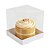 10 CAIXA 15X15X15CM BRANCA PANETONE 500GR COM TAMPA ACETATO 5270 (IDEIA ESSENCIAL) ( NATAL IDEIA 2026 ) - Imagem 4