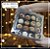 10 Caixa P/16 Doces Branca Quadrada 16X16X4 Tampa Acetato (Yin) P0064 ID4655 - Imagem 1