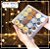 10 Caixa 16 Doces Branca Quadrada 14X14X4 Tampa Acetato (Yin) P0063 - Imagem 1