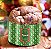 20 Cintas Para Mini Panetone 100g Linha Clássica Verde (Natal Jango) - Imagem 1