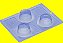 Forma Silicone Porto Piscininha Especial 3 Partes P88 - Imagem 3