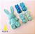 Forma Silicone Porto Bombom Coelhinho Páscoa Especial 3 Partes P1058 - Imagem 6