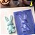 Forma Coelho Recheado Silicone Porto Especial 3 Partes P91 **** - Imagem 1
