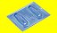 Forma Espiga De Milho Silicone Porto Especial 3 Partes P1150 - Imagem 2