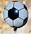 Balão Gnr Metalizado Bola De Futebol 45Cm Preto E Branco - Imagem 1