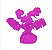 50 Papel P/ Bala Rococó Papel Rococó Pink - Imagem 1