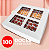 10 Caixas Para 100 Doces Com Visor Branca Para transporte - Imagem 1
