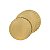 10 CAKE BOARD OURO  REDONDO 28CM  (ESTRELA) - Imagem 1