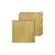 10 CAKE BOARD QUADRADO OURO 25x25CM  (ESTRELA) - Imagem 1